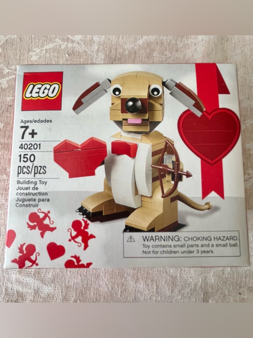 LEGO Valentine/Cupid Puppy, NIB